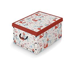 Úložný box Domopak Cat & Fish, délka 50 cm