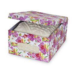 Úložný box Domopak Roses, délka 50 cm