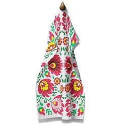 Utěrka Folk Red, 45x70 cm