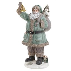 Vánoční dekorace ve tvaru Santy InArt Alessio