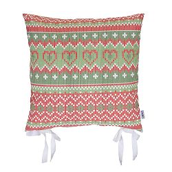 Vánoční podsedák Apolena Shine Knit, 43 x 43 cm