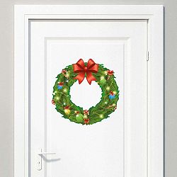 Vánoční samolepka Ambiance Christmas Crown