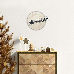 Vánoční samolepka Ambiance Moonlight Santa