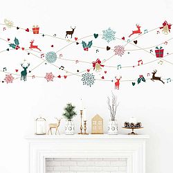 Vánoční samolepka Ambiance Tinsel Design