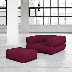 Variabilní křeslo Karup Cube Bordeaux
