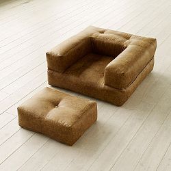 Variabilní křeslo Karup Cube Cognac