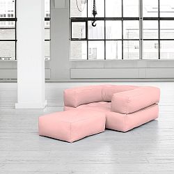 Variabilní křeslo Karup Cube Pink Peonie