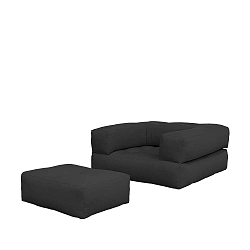 Variabilní křeslo Karup Design Cube Dark Grey