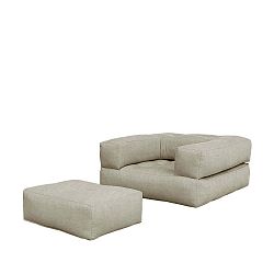 Variabilní křeslo Karup Design Cube Linen Beige