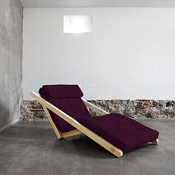 Variabilní lenoška Karup Figo Raw/Purple Plum