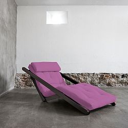 Variabilní lenoška Karup Figo Wenge/Taffy Pink