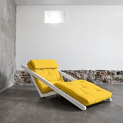 Variabilní lenoška Karup Figo White/Amarillo