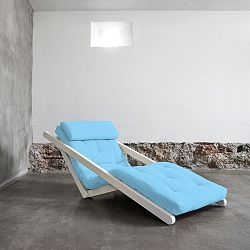 Variabilní lenoška Karup Figo White/Celeste