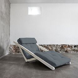 Variabilní lenoška Karup Figo White/Gris