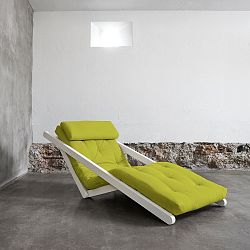 Variabilní lenoška Karup Figo White/Pistacie