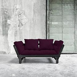 Variabilní pohovka Karup Beat Black/Purple Plum