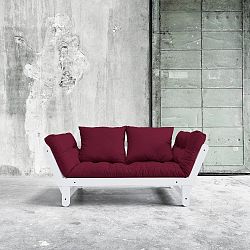 Variabilní pohovka Karup Beat White/Bordeaux