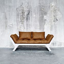 Variabilní pohovka Karup Bebop White/Cognac