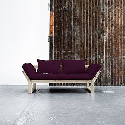 Variabilní pohovka Karup Edge Natural/Purple Plum