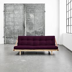 Variabilní pohovka Karup Jump Natural/Purple Plum