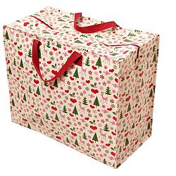 Velká retro nákupní taška Rex London Christmas