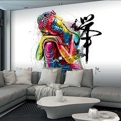 Velkoformátová tapeta Barevný Buddha, 366 x 254 cm