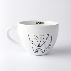 Velký hrnek FOR.REST Design Fox, 500 ml