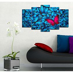 Vícedílný obraz 3D Art Azul Feel, 102 x 60 cm
