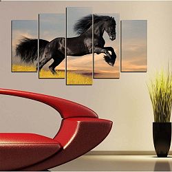 Vícedílný obraz 3D Art Horse Shape, 102 x 60 cm