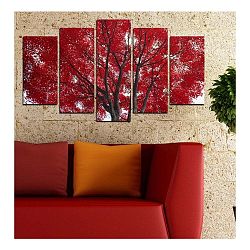 Vícedílný obraz 3D Art Red Passion, 102 x 60 cm