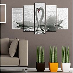 Vícedílný obraz 3D Art Romantic Flick, 102 x 60 cm
