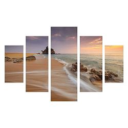 Vícedílný obraz Beach, 92 x 56 cm