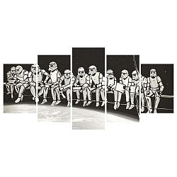 Vícedílný obraz Black&White Clones