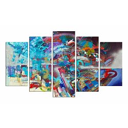 Vícedílný obraz Blue Life, 110 x 60 cm
