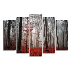 Vícedílný obraz Deep Forrest, 105 x 70 cm