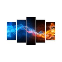 Vícedílný obraz Fire, 110 x 60 cm