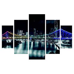 Vícedílný obraz Midnight City, 92 x 56 cm