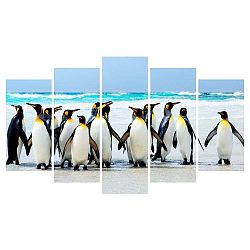 Vícedílný obraz na plátně Animal Penguins