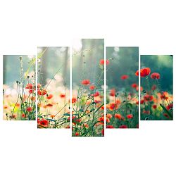 Vícedílný obraz na plátně Flower Garden