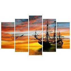 Vícedílný obraz na plátně Pirate Ship