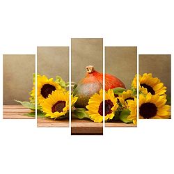 Vícedílný obraz na plátně Sunflower Canvas
