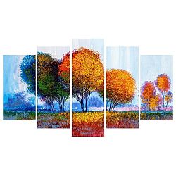 Vícedílný obraz na plátně Three Trees