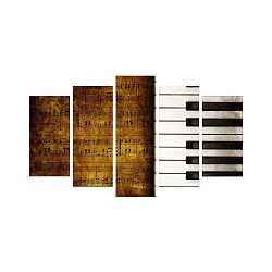 Vícedílný obraz Piano, 110 x 60 cm