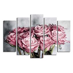 Vícedílný obraz Roses, 105 x 70 cm