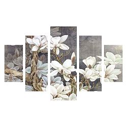 Vícedílný obraz White Blossom, 92 x 56 cm