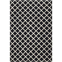 Vlněný koberec Safavieh Sophie Black, 243 x 152 cm