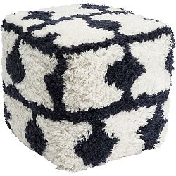 Vlněný puf Kare Design Shaggy