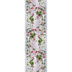 Vysoce odolný běhoun Webtappeti Rose, 58 x 140 cm