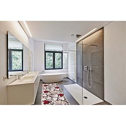 Vysoce odolný koberec Floorita Cuori, 58 x 115 cm