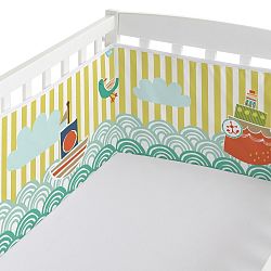 Výstelka do postýlky Moshi Moshi Ahoy, 210 x 40 cm